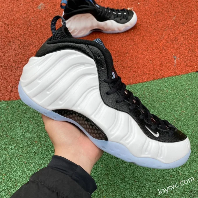 Nike Foamposite One Retro Sneakers in Black & White