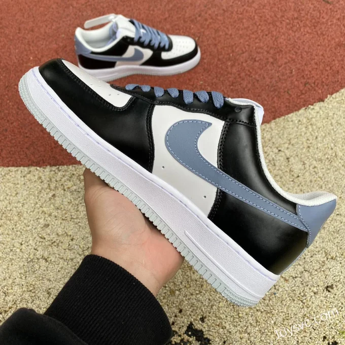 Nike Air Force 1 Low AF1 White Black Gray Shadow Sneakers FD9065-100