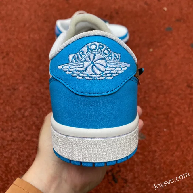 Air Jordan 1 x OFF-WHITE AQ0818-148 UNC Blue Low-Top