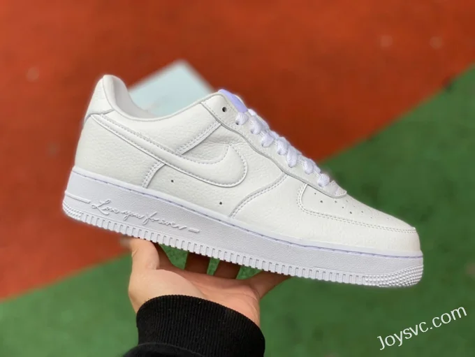 NOCTA x Nike Air Force 1 Collaboration Low-Top AF1 White Pure Original Version CZ8065-100