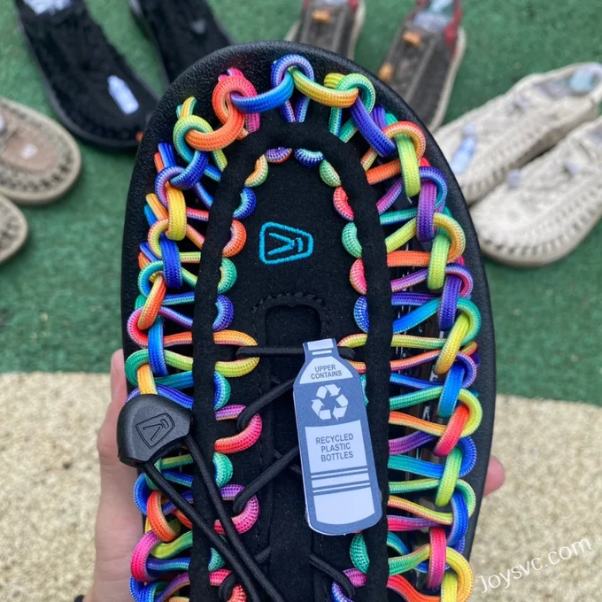 KEEN Uneek Sandals - Black Rainbow Outdoor Sports Sandals