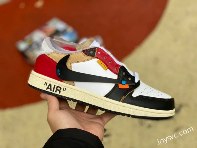 Air Jordan 1 x OFF-WHITE CZ0790-107 Black Toe Low