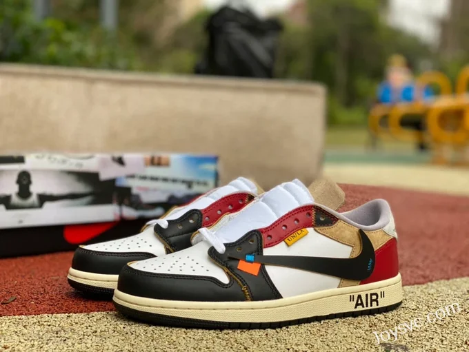 Air Jordan 1 x OFF-WHITE CZ0790-107 Black Toe Low