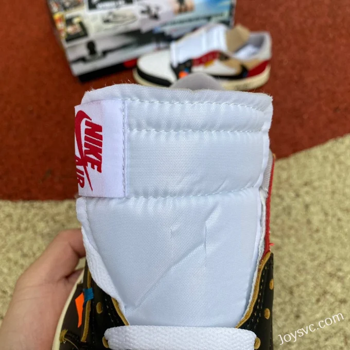 Air Jordan 1 x OFF-WHITE CZ0790-107 Black Toe Low