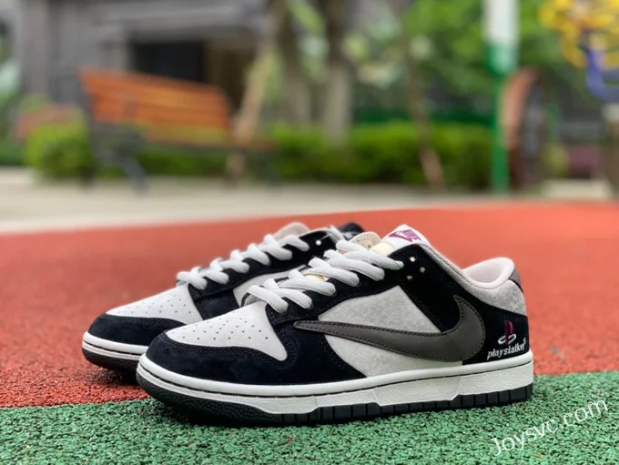 Travis Scott x Playstation x Nike SB Dunk Low Black Grey CU1726