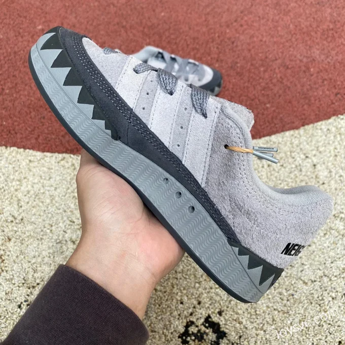 NEIGHBORHOOD x Adidas Adimatic Grey Black Retro Sneakers HP6771