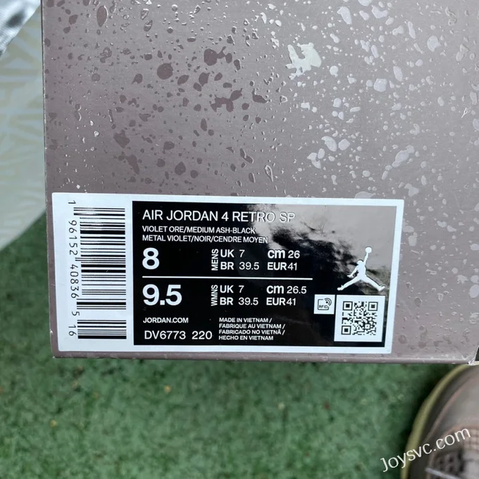 A Ma Maniere x Air Jordan 4 DV6773-220 Burgundy