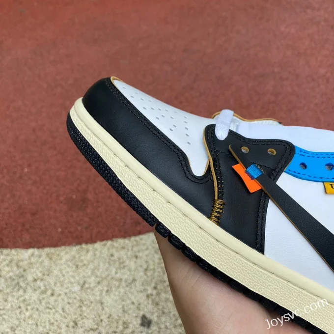 Air Jordan 1 x OFF-WHITE CZ0790-108 Black Toe Low