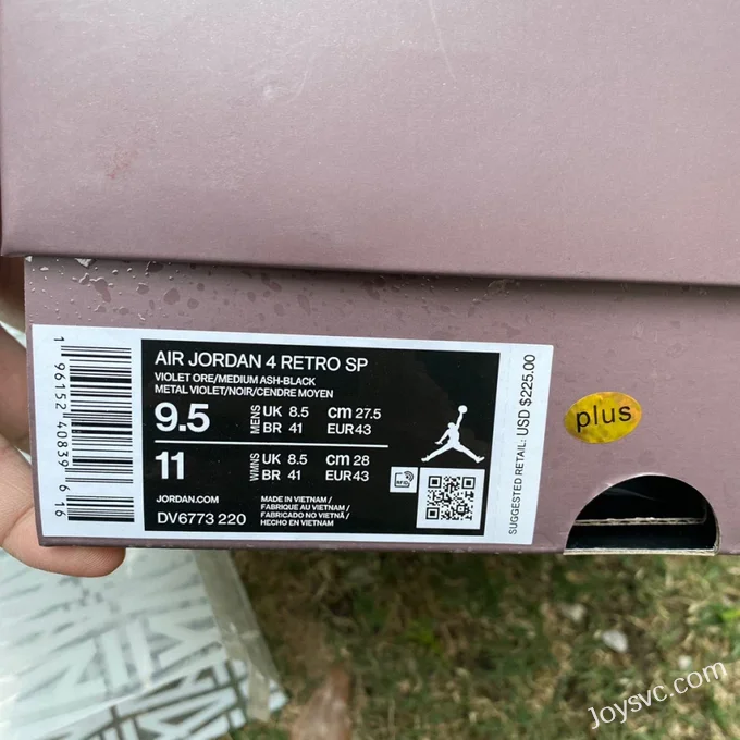 A Ma Maniere x Air Jordan 4 DV6773-220 Burgundy