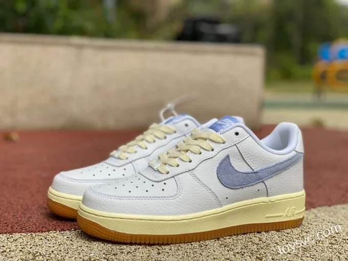 Nike Air Force 1 '07 Low Coconut Milk Blue White FD9867-100