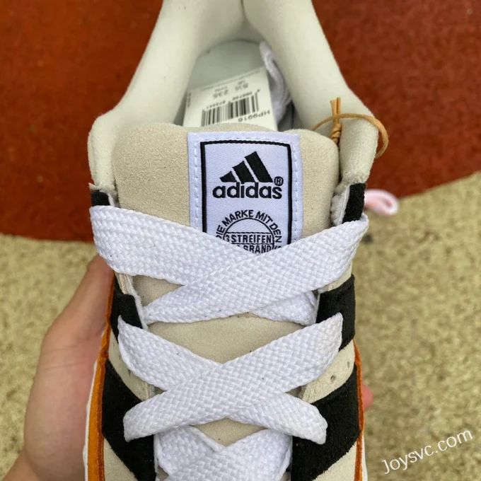 NEIGHBORHOOD x Adidas Adimatic Beige Orange Retro Sneakers HP9916