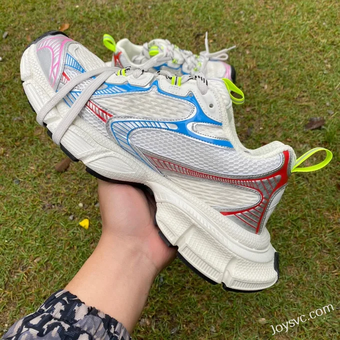 Balenciaga 3XL White Blue Red Sneakers