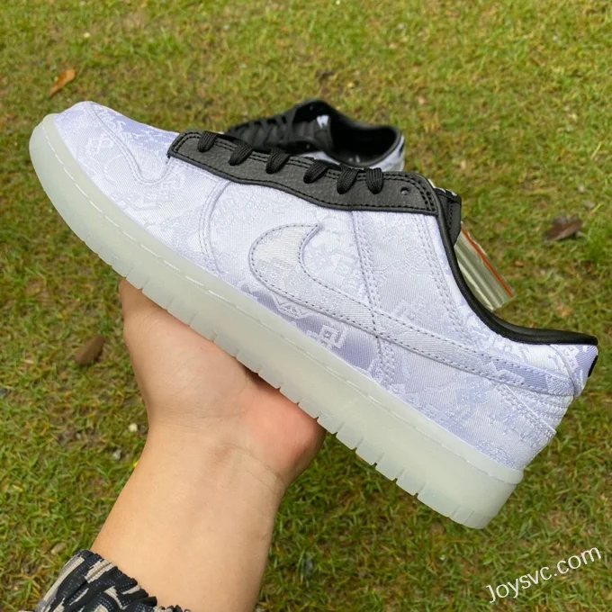 CLOT x Fragment x Nike Dunk Low Triple Collaboration FN0315-110