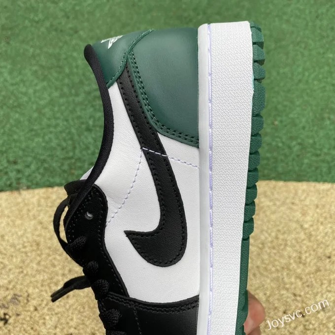 Air Jordan 1 Low Golf DD9315-107 Black White Green Retro