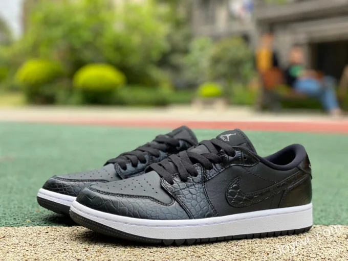 Air Jordan 1 Low Golf DD9315-003 Black Waterproof Retro