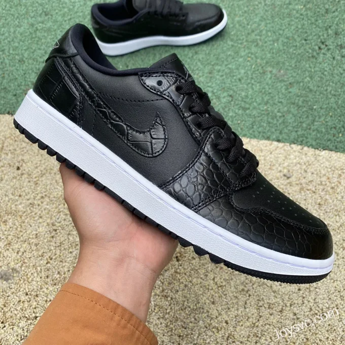 Air Jordan 1 Low Golf DD9315-003 Black Waterproof Retro