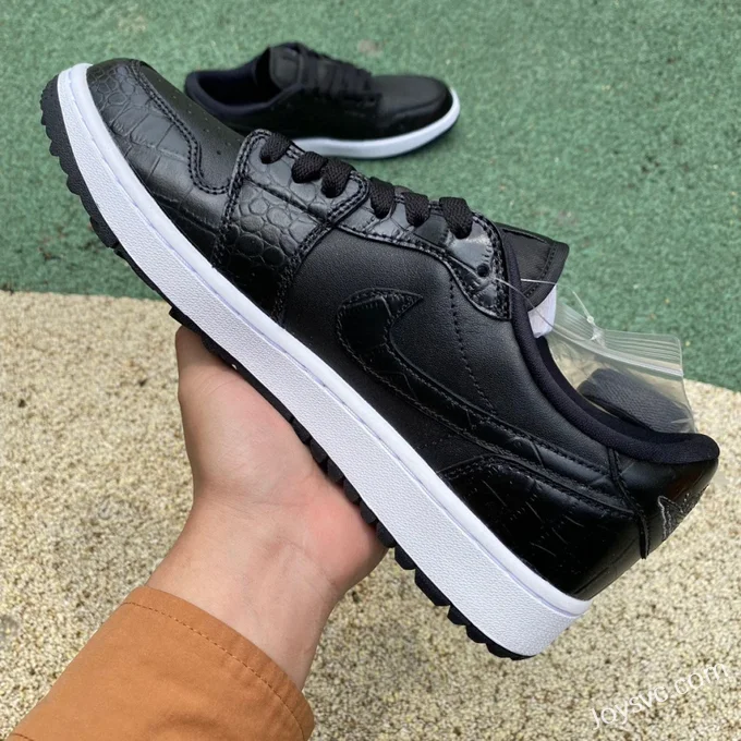 Air Jordan 1 Low Golf DD9315-003 Black Waterproof Retro