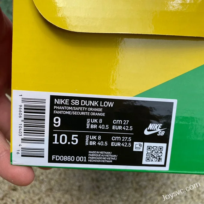 Jarritos x Nike SB Dunk Low Scratch FD0860-001