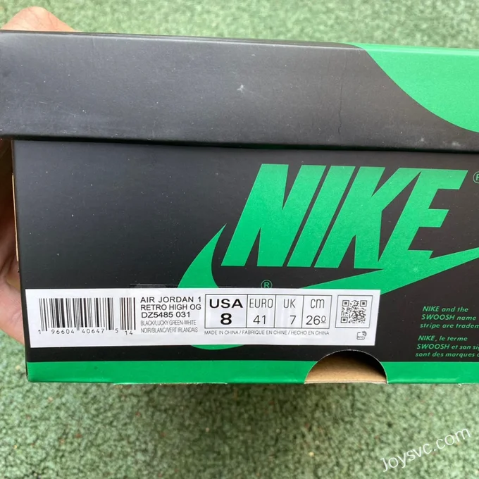 Air Jordan 1 High DZ5485-031 Lucky Green Retro