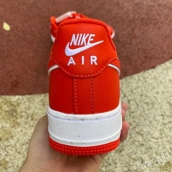 Nike Air Force 1 Low AF1 Orange Low-Top Casual Sneakers DV0788-600