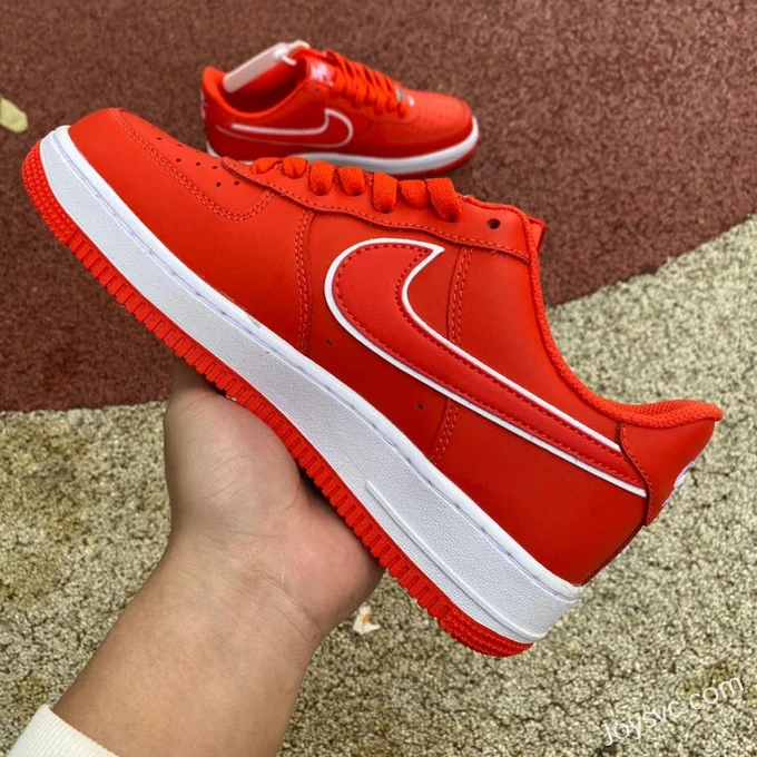 Nike Air Force 1 Low AF1 Orange Low-Top Casual Sneakers DV0788-600