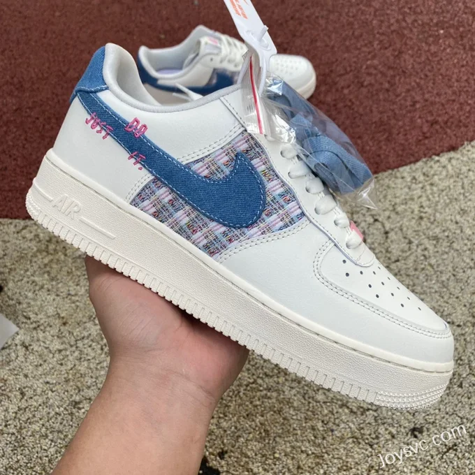 Nike Air Force 1 Low Denim Chanel Style FJ7740-141