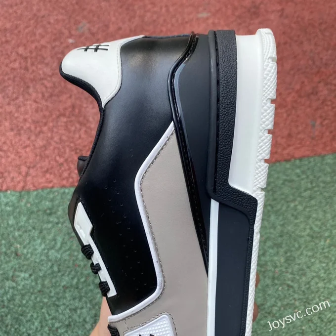 Louis Vuitton Trainer Black Grey Low Dongguan Version