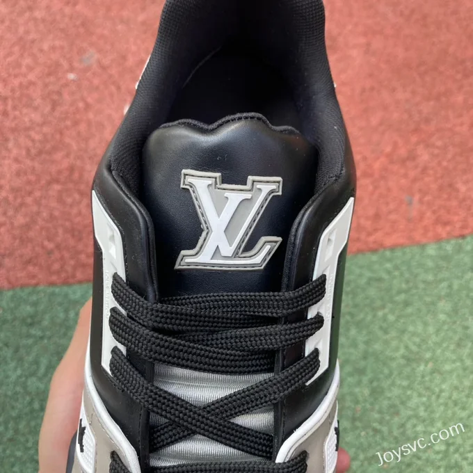 Louis Vuitton Trainer Black Grey Low Dongguan Version