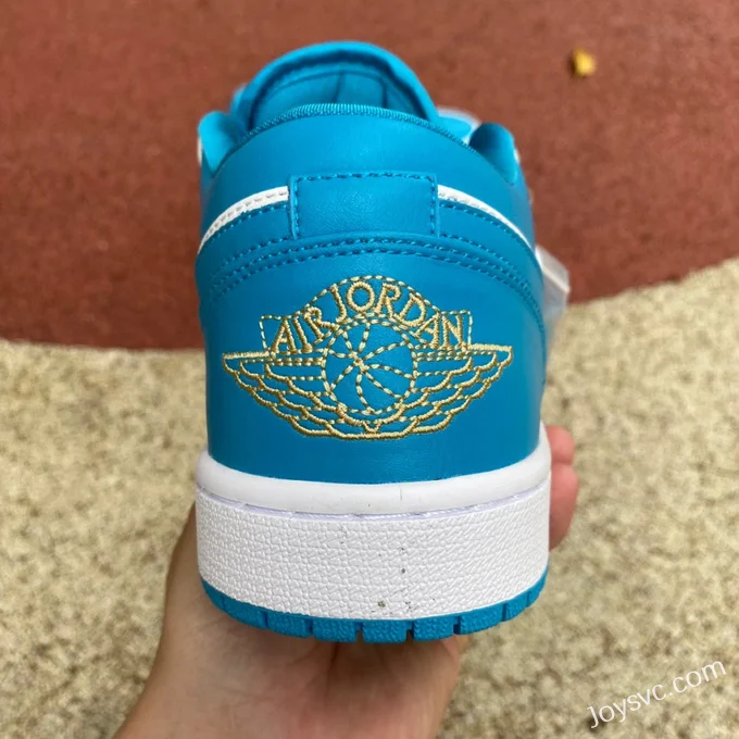 Air Jordan 1 Low 553558-174 White Blue Retro