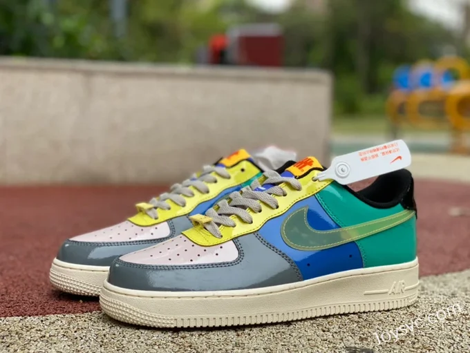 Nike Air Force 1 x Undefeated Grey Blue Green DV5255-001