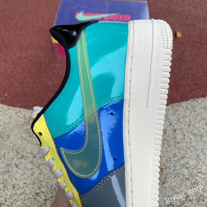 Nike Air Force 1 x Undefeated Grey Blue Green DV5255-001