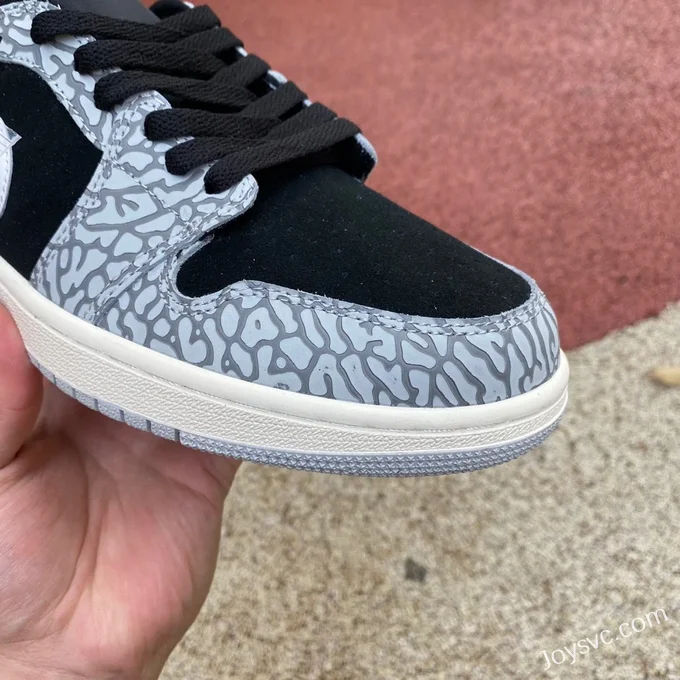 Air Jordan 1 Low OG CZ0790-001 Black Cement Retro