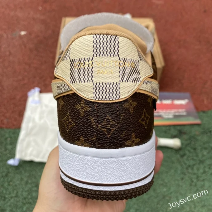 Louis Vuitton x Nike Air Force 1 Low Brown