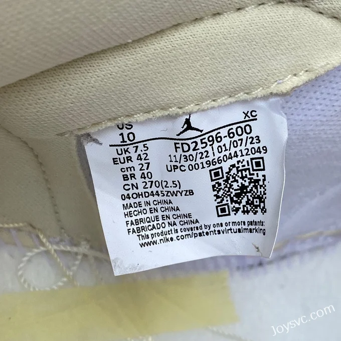 Air Jordan 1 High FD2596-600 Washed Pink DG Version