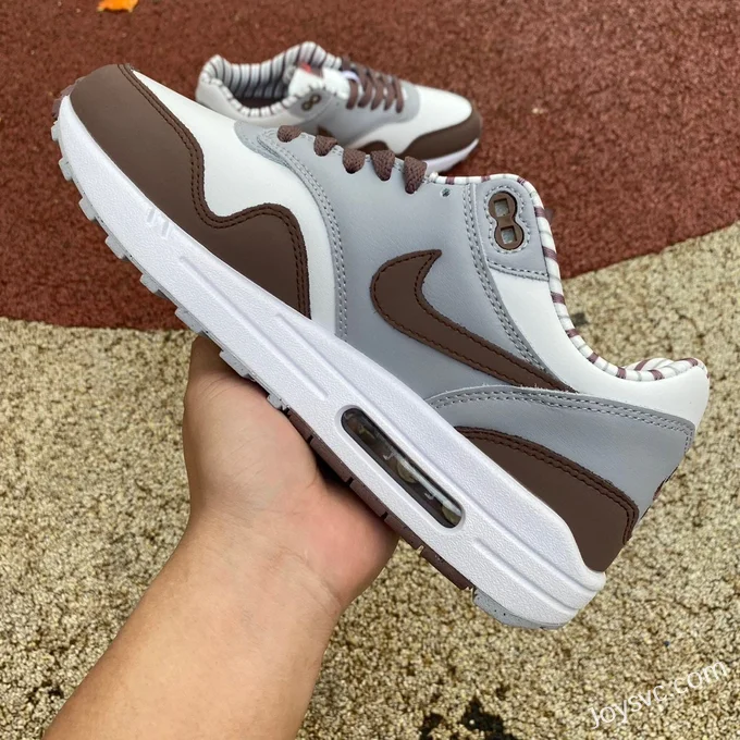 Nike Air Max 1 Shima Shima Brown Grey Running Shoes FB8916-100