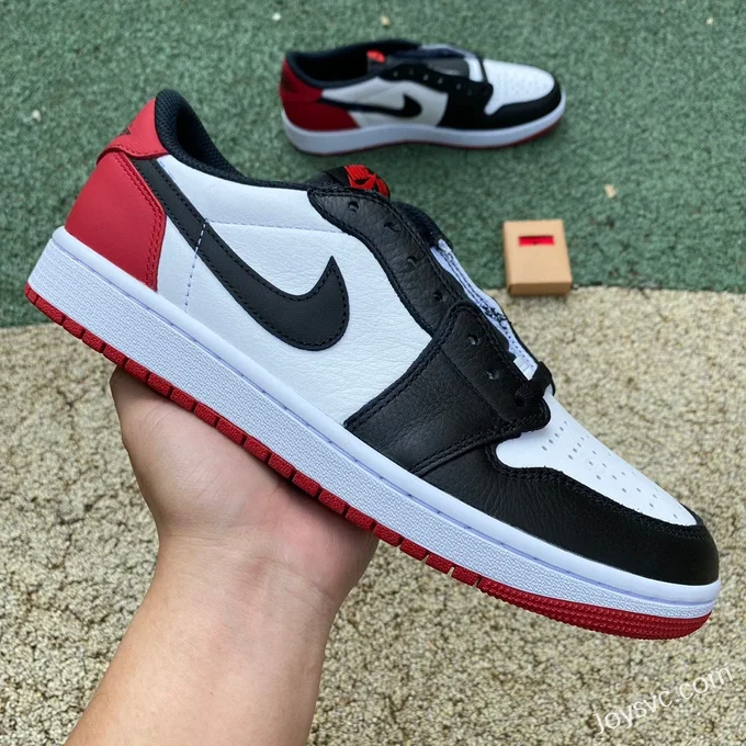 Air Jordan 1 Low CZ0790-106 Black Toe 2023 DG Version