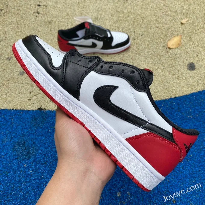 Air Jordan 1 Low CZ0790-106 Black Toe 2023 Cost-Effective Version