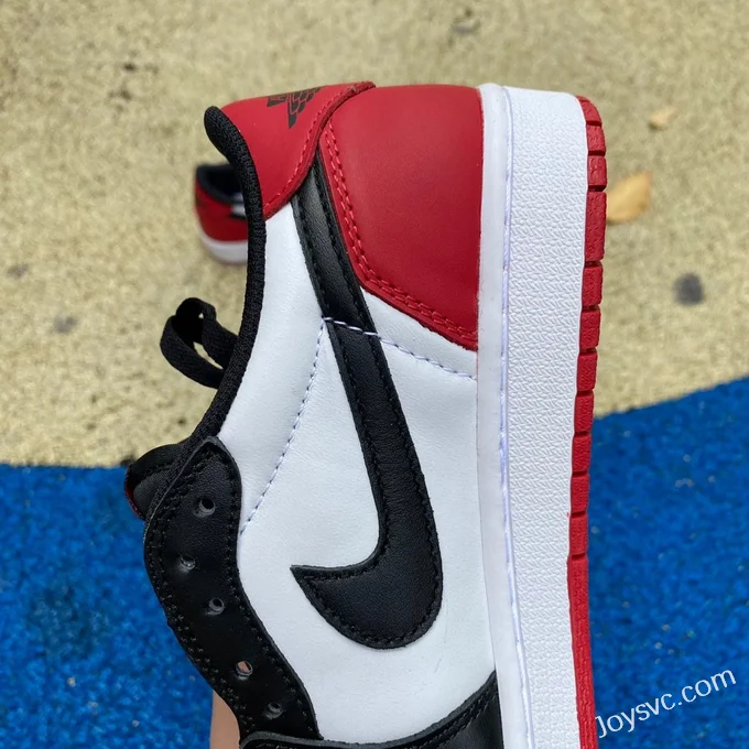 Air Jordan 1 Low CZ0790-106 Black Toe 2023 Cost-Effective Version