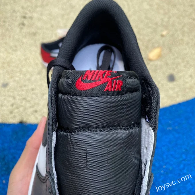 Air Jordan 1 Low CZ0790-106 Black Toe 2023 Cost-Effective Version