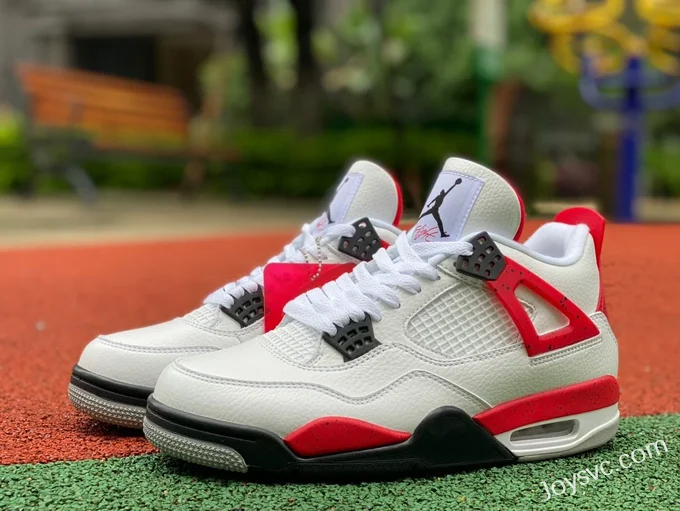 Air Jordan 4 Red Cement DH6927-161 White Red