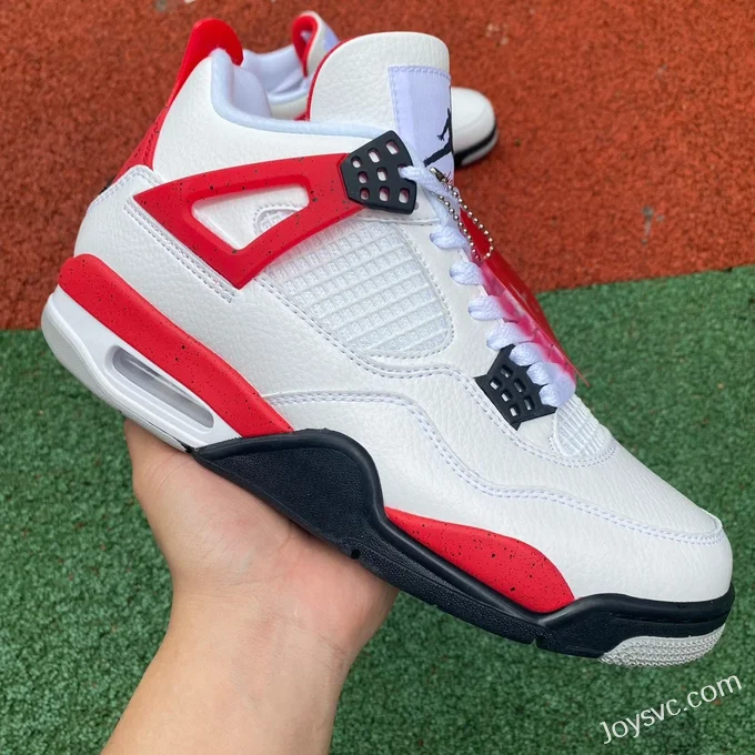 Air Jordan 4 Red Cement DH6927-161 White Red