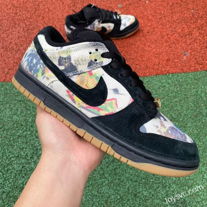 Nike Dunk x Supreme Black Color FD8788-001