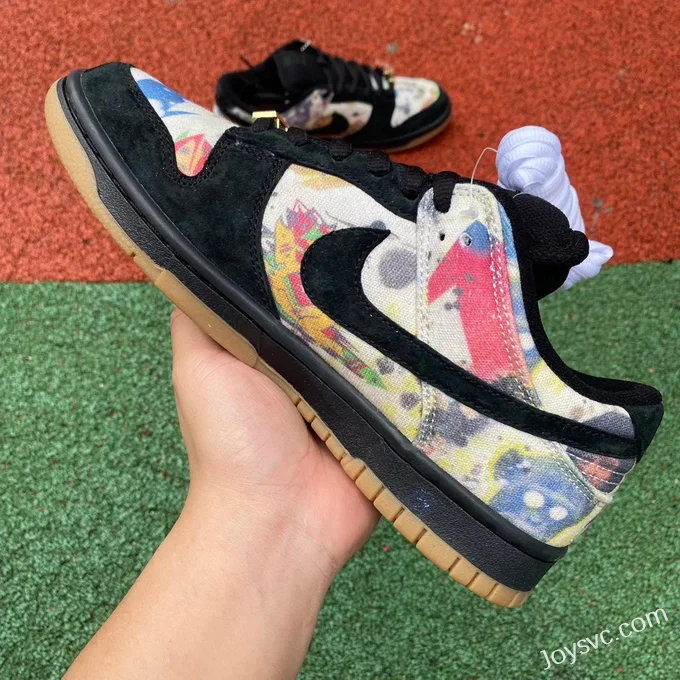 Nike Dunk x Supreme Black Color FD8788-001