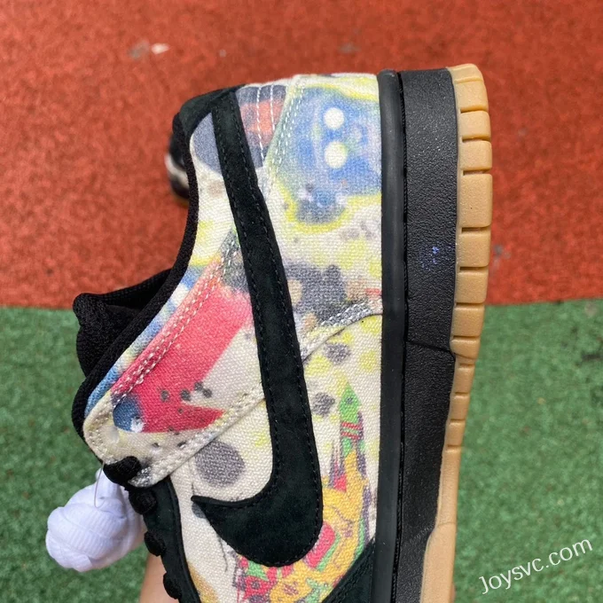 Nike Dunk x Supreme Black Color FD8788-001