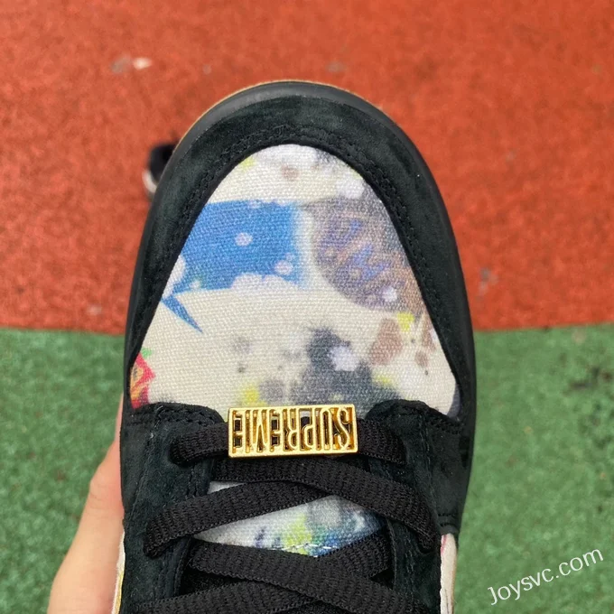 Nike Dunk x Supreme Black Color FD8788-001