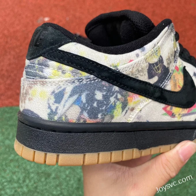 Nike Dunk x Supreme Black Color FD8788-001