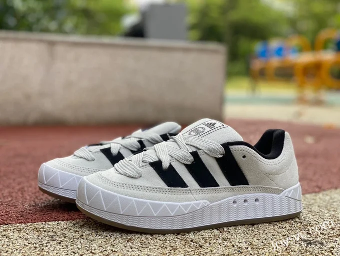 NEIGHBORHOOD x Adidas Adimatic White Black Retro Sneakers GY2091