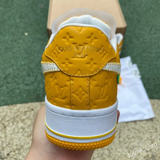 Louis Vuitton x Nike Air Force 1 Low Yellow