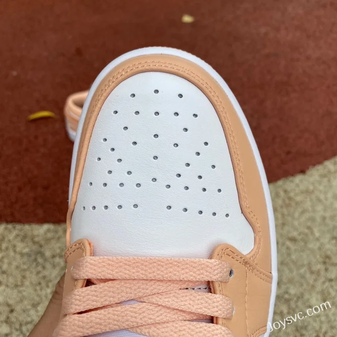 Air Jordan 1 Low DC0774-801 White Pink Orange Retro