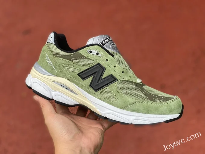 New Balance 990V3 Green JJJJound Retro Running Shoes M990JD3